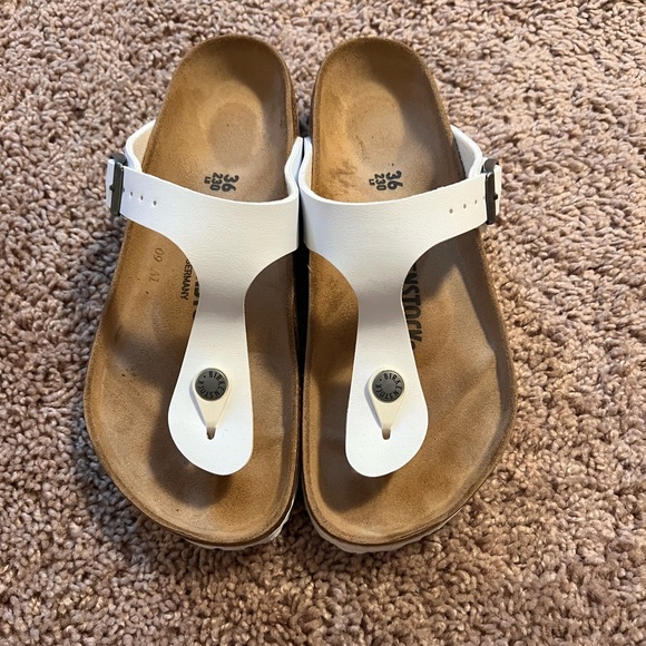 Birkenstock Gizeh Birko-Flor White - Picture 2 of 2